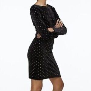 H&M Velvet Rhinestone Dress